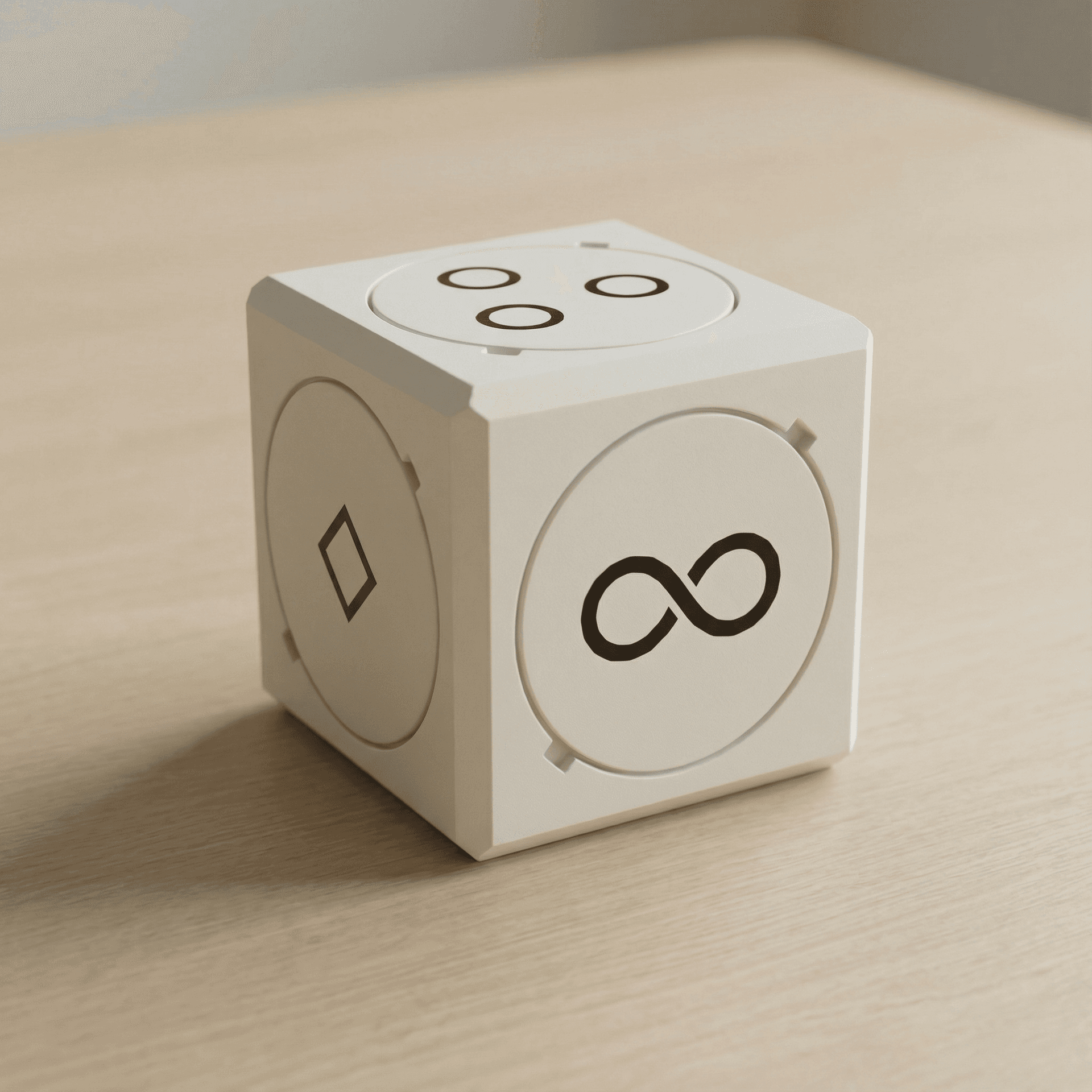 Facet device on a clean, calm background.